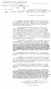 Note du 31 août 1940-AD33