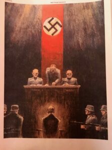 Dessin de Henri Gayot, déporté, membre de Honneur et Patrie