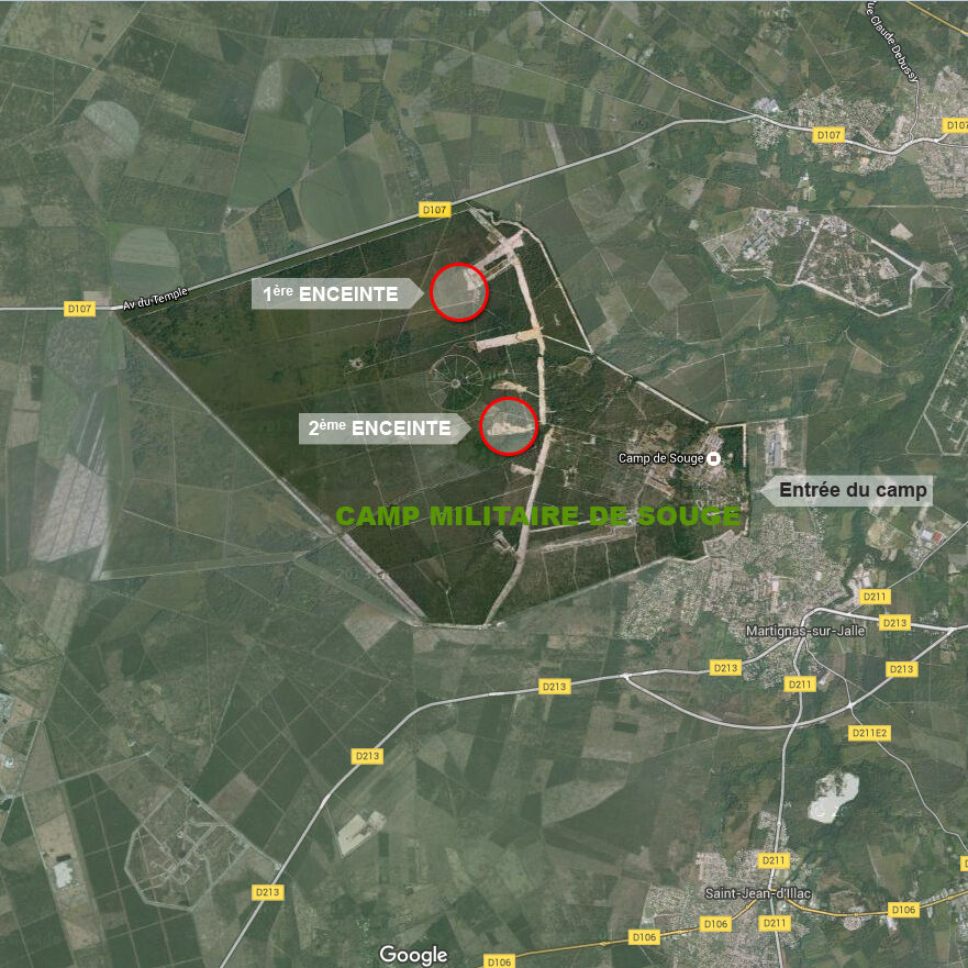 Situation des 2 enceintes copie